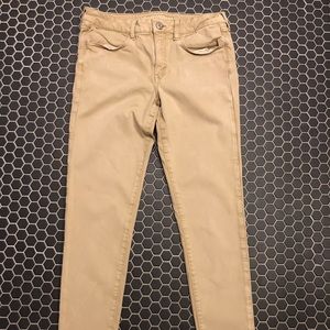 American Eagle jegging in Vintage Khaki